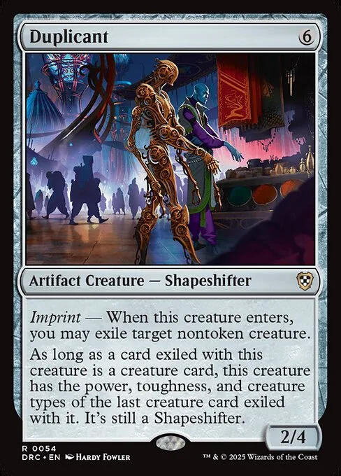 Duplicant · Aetherdrift Commander 54/184
