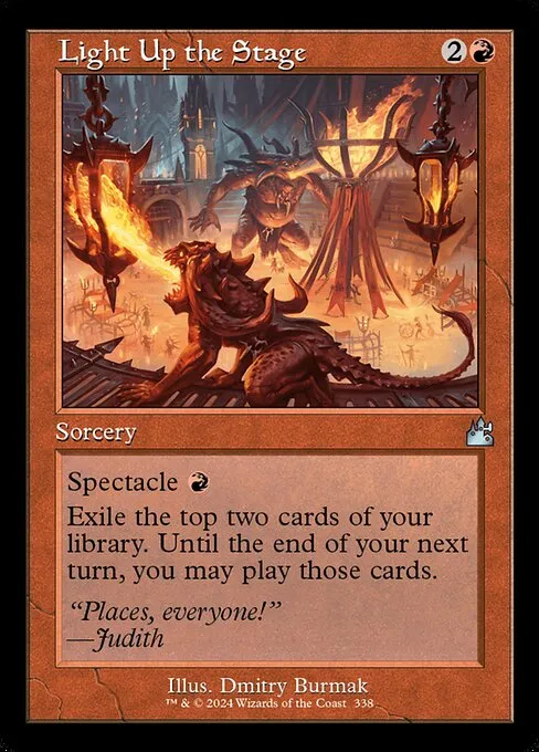 Light Up the Stage · Ravnica Remastered 338/531