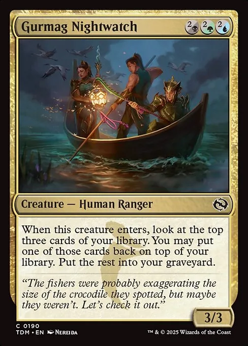 Gurmag Nightwatch · Tarkir: Dragonstorm 190/427