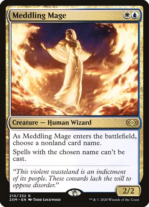 Meddling Mage · Double Masters 210/384