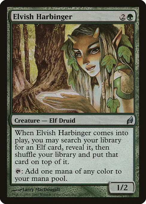 Elvish Harbinger · Lorwyn 207/301