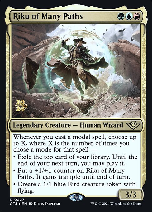 Riku of Many Paths · Outlaws of Thunder Junction Promos 227s/160