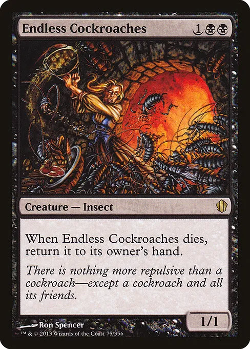 Endless Cockroaches · Commander 2013 75/356