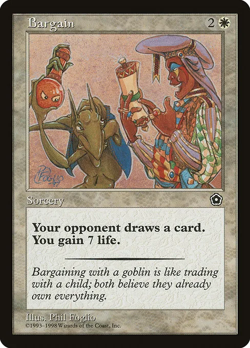 Bargain · Portal Second Age 14/165