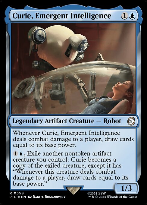 Curie, Emergent Intelligence · Fallout 558/1068