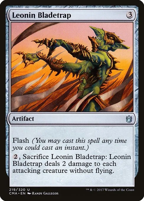 Leonin Bladetrap · Commander Anthology 219/320