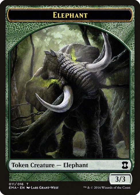 Elephant · Eternal Masters Tokens 11/16