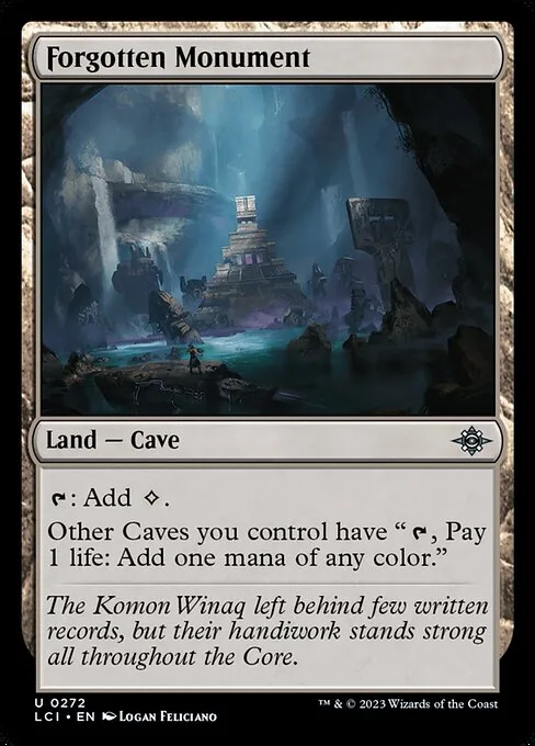 Forgotten Monument · The Lost Caverns of Ixalan 272/416