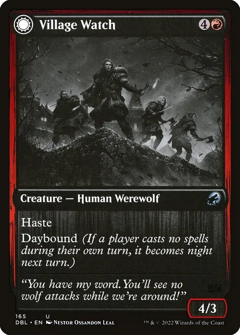 Village Watch // Village Reavers · Innistrad: Double Feature 165/535