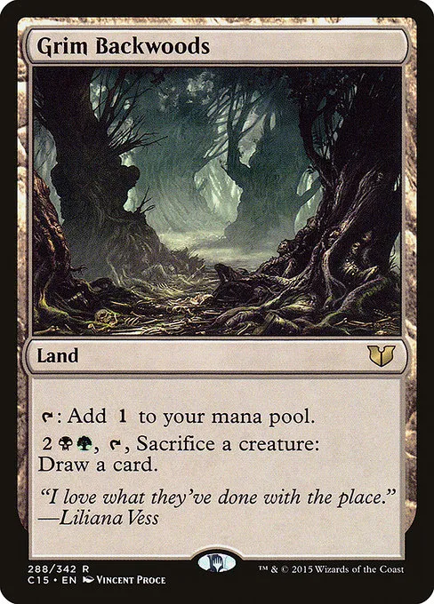 Grim Backwoods · Commander 2015 288/342