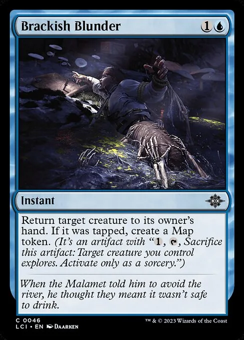 Brackish Blunder · The Lost Caverns of Ixalan 46/416