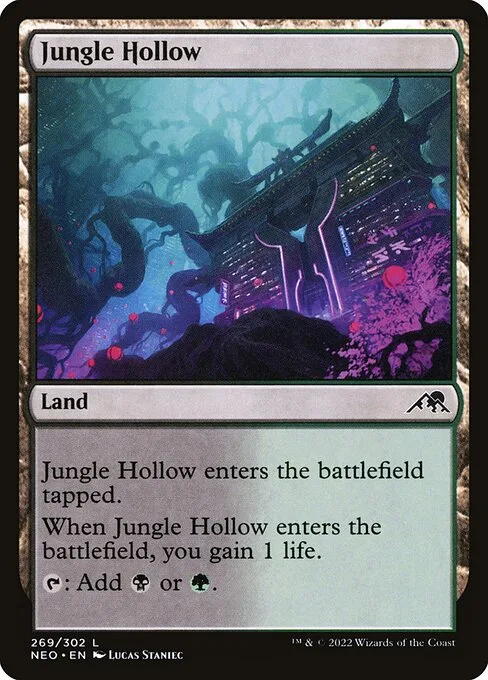 Jungle Hollow · Kamigawa: Neon Dynasty 269/531
