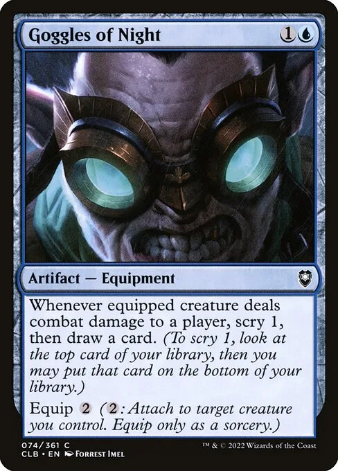 Goggles of Night · Commander Legends: Battle for Baldur's Gate 74/936