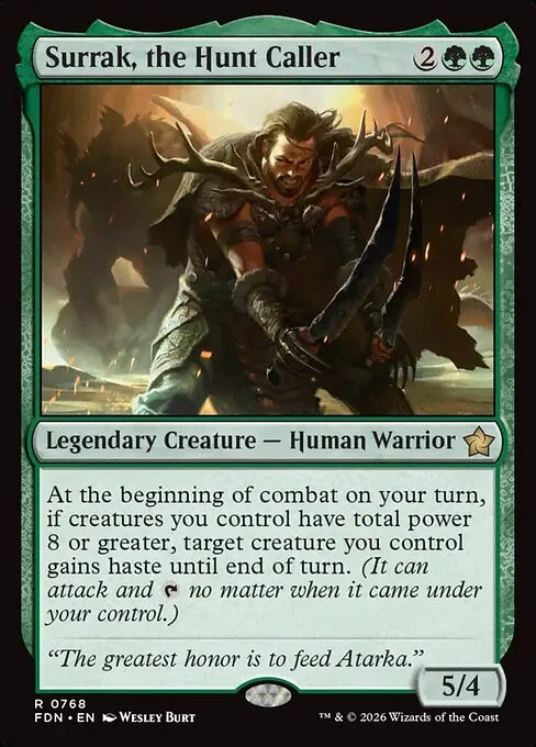 Surrak, the Hunt Caller · Foundations 768/771