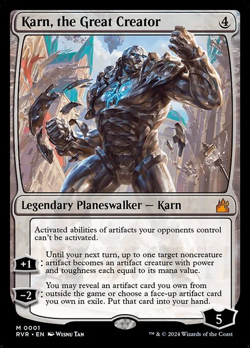 Karn, the Great Creator · Ravnica Remastered 1/531