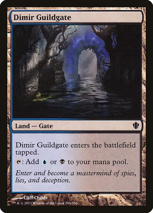 Dimir Guildgate · Commander 2013 284/356