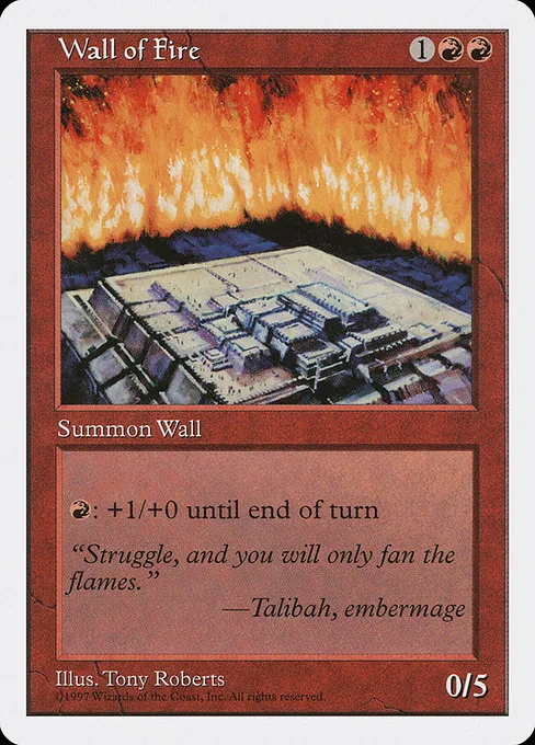 Wall of Fire · Fifth Edition 273/460