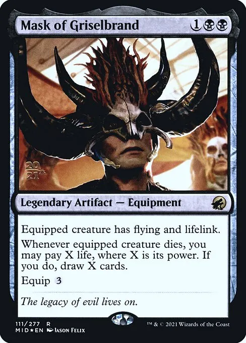 Mask of Griselbrand · Innistrad: Midnight Hunt Promos 111s/155