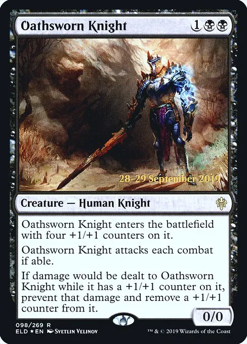 Oathsworn Knight · Throne of Eldraine Promos 98s/138