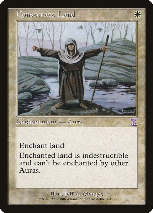 Consecrate Land · Time Spiral Timeshifted 4/121
