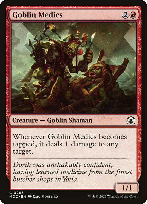 Goblin Medics · March of the Machine Commander 283/450