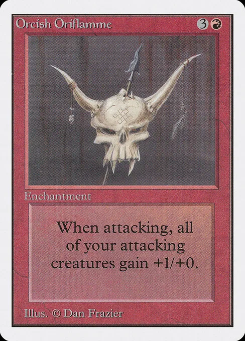 Orcish Oriflamme · Unlimited Edition 167/302