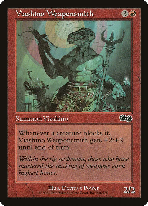 Viashino Weaponsmith · Urza's Saga 226/357