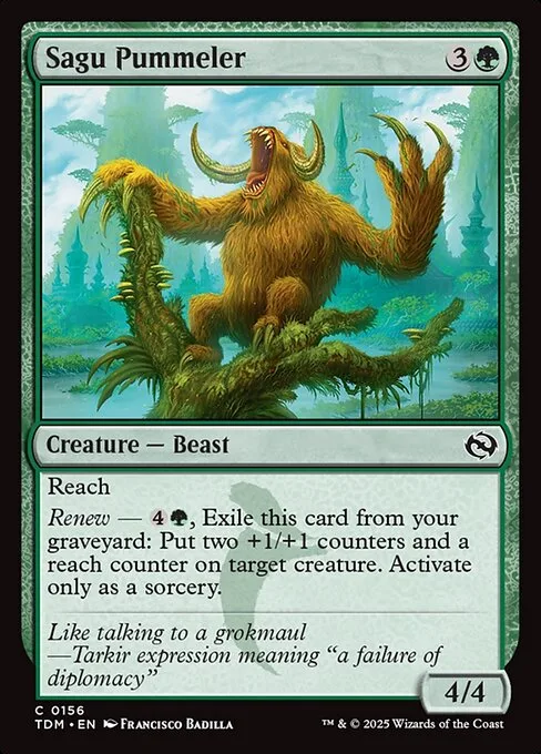 Sagu Pummeler · Tarkir: Dragonstorm 156/427