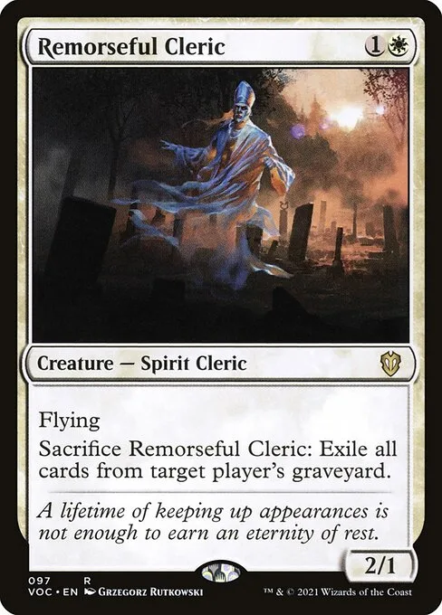 Remorseful Cleric · Crimson Vow Commander 97/188
