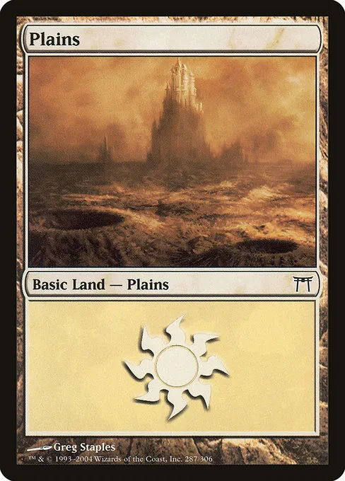 Plains · Champions of Kamigawa 287/307