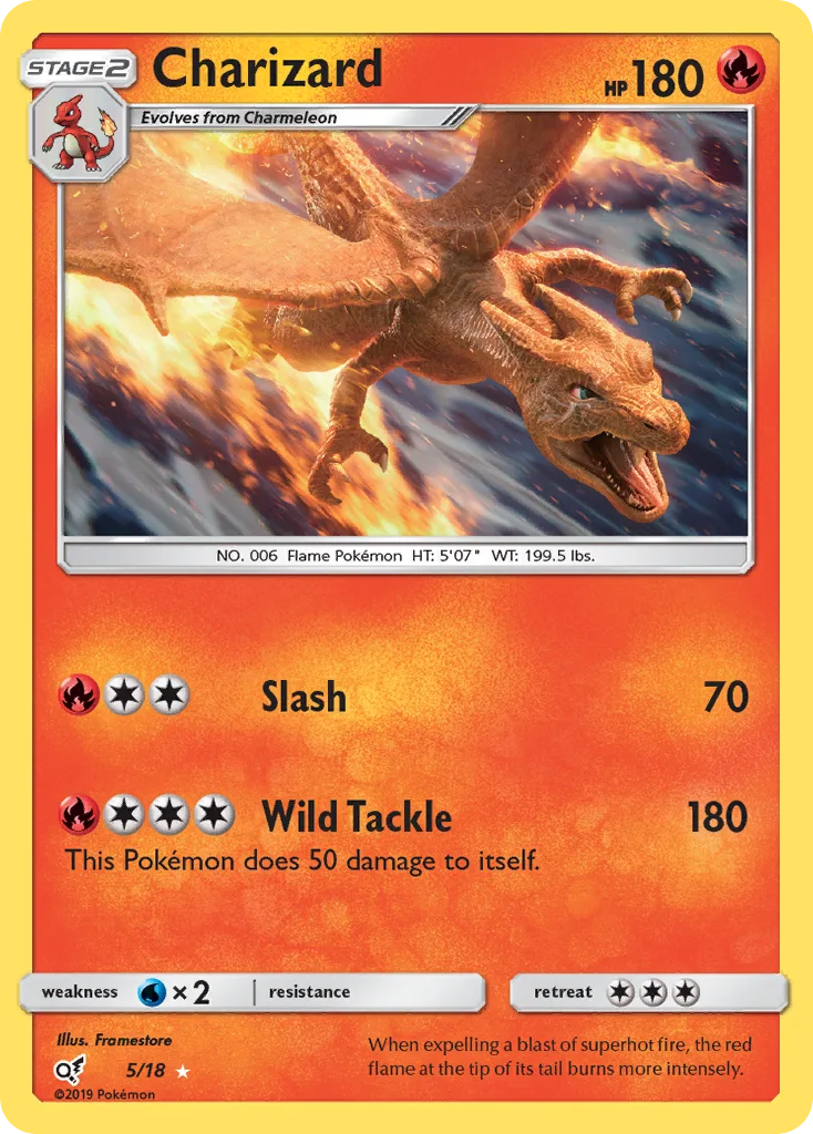 Charizard · Detective Pikachu 5/18