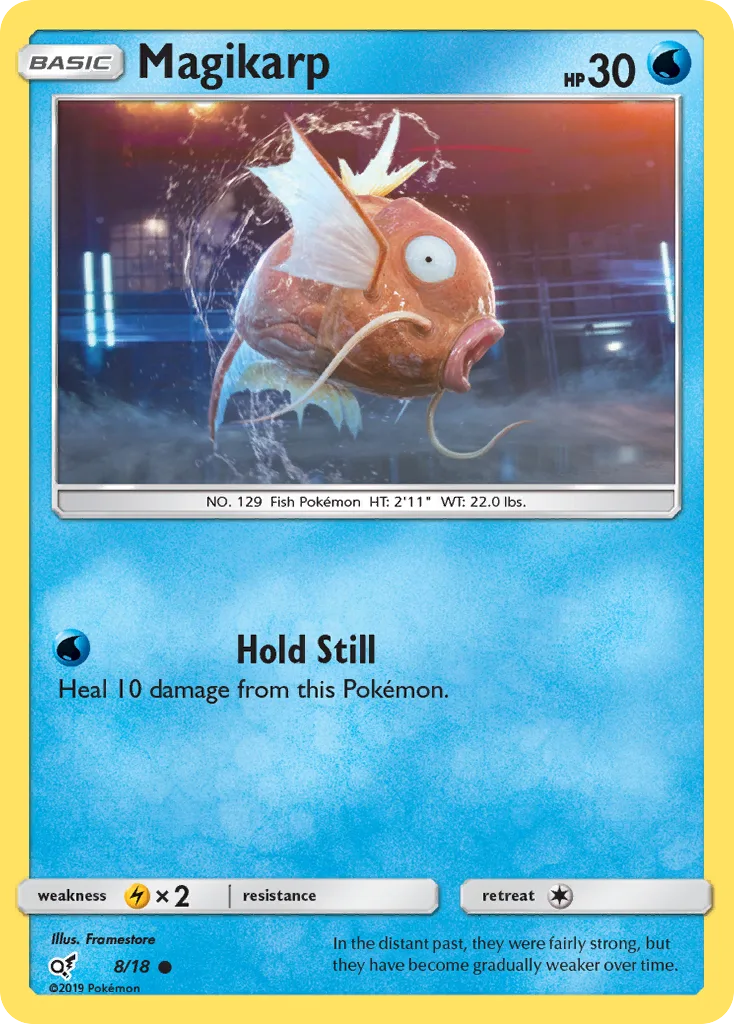 Magikarp · Detective Pikachu 8/18