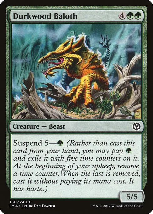 Durkwood Baloth · Iconic Masters 160/249
