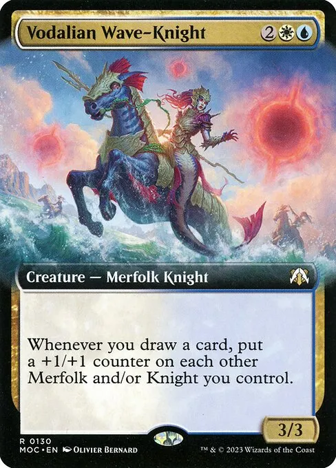 Vodalian Wave-Knight · March of the Machine Commander 130/450