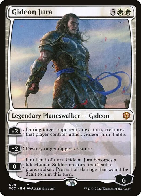 Gideon Jura · Starter Commander Decks 24/352
