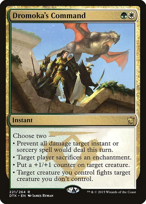 Dromoka's Command · Dragons of Tarkir 221/264