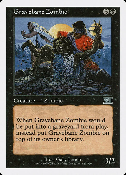 Gravebane Zombie · Classic Sixth Edition 133/351