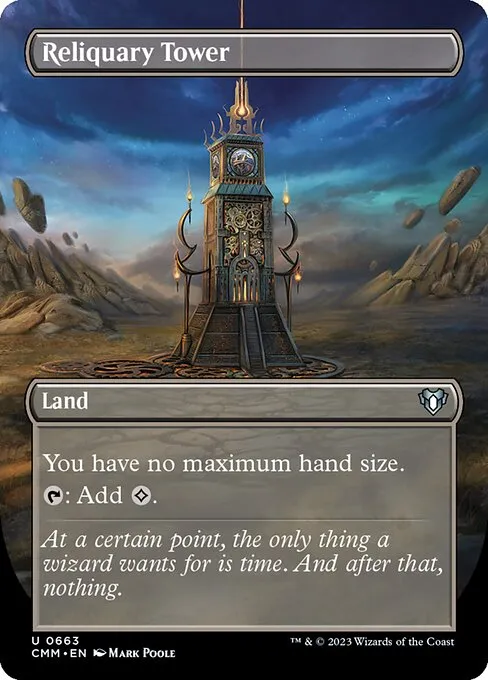 Reliquary Tower · Commander Masters 663/1067