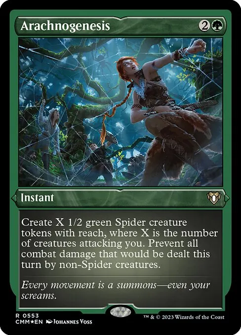 Arachnogenesis · Commander Masters 553/1067