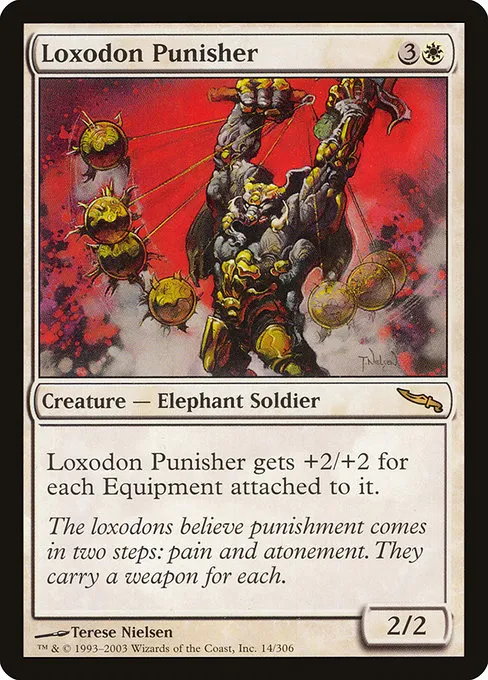 Loxodon Punisher · Mirrodin 14/306
