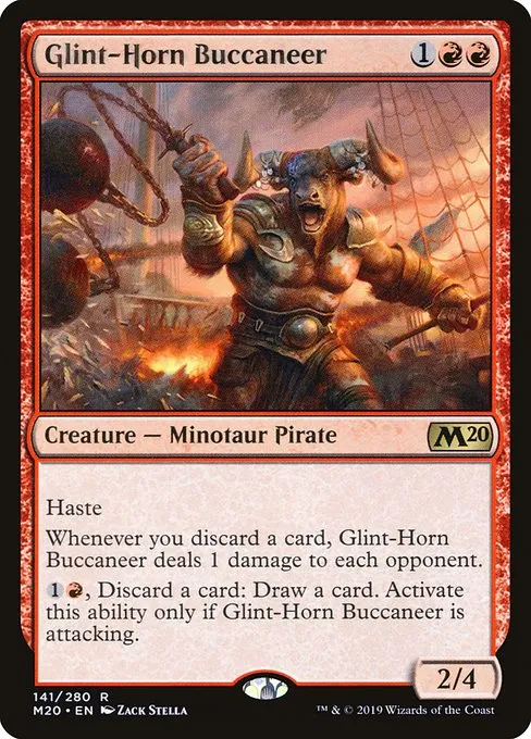 Glint-Horn Buccaneer · Core Set 2020 141/346