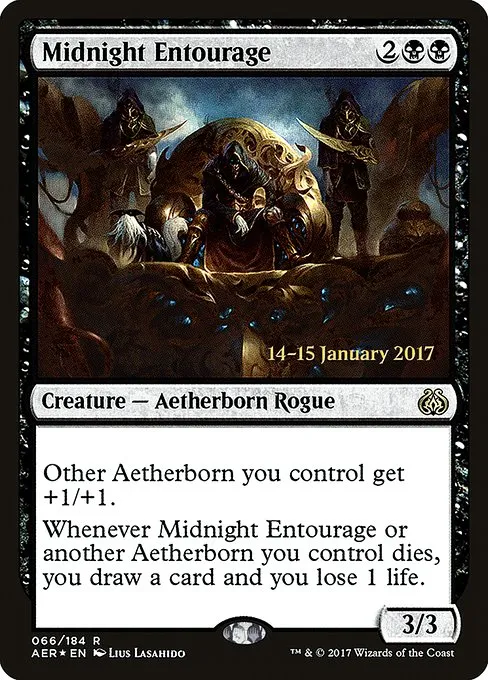Midnight Entourage · Aether Revolt Promos 66s/65