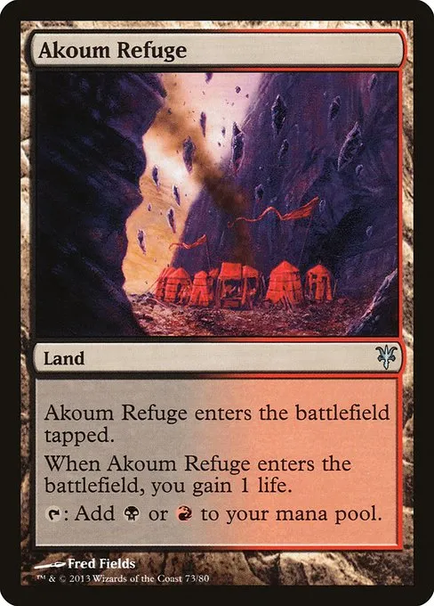 Akoum Refuge · Duel Decks: Sorin vs. Tibalt 73/80