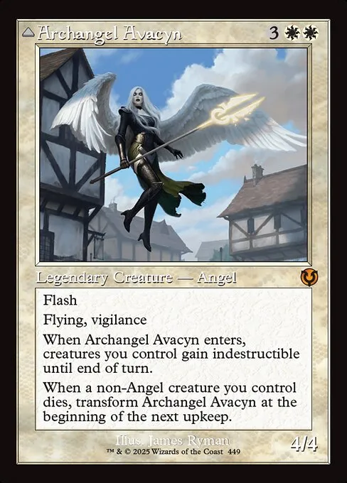 Archangel Avacyn // Avacyn, the Purifier · Innistrad Remastered 449/495