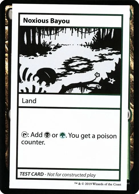 Noxious Bayou · Mystery Booster Playtest Cards 2021 118/121