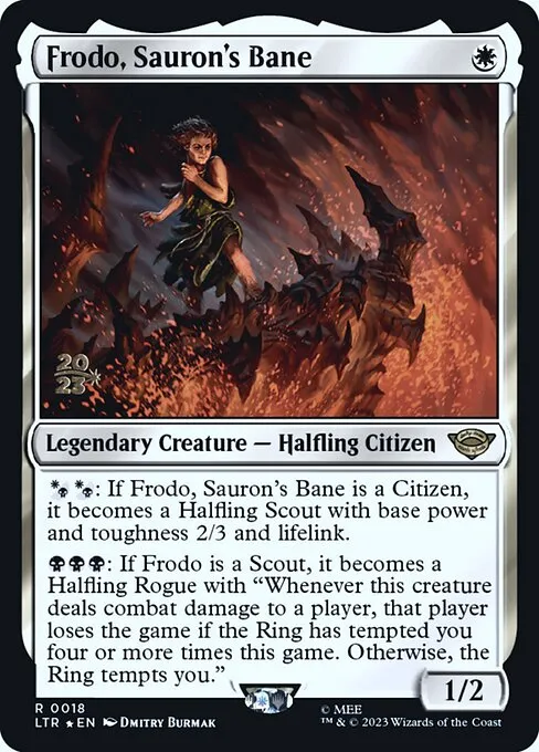 Frodo, Sauron's Bane · Tales of Middle-earth Promos 18s/86