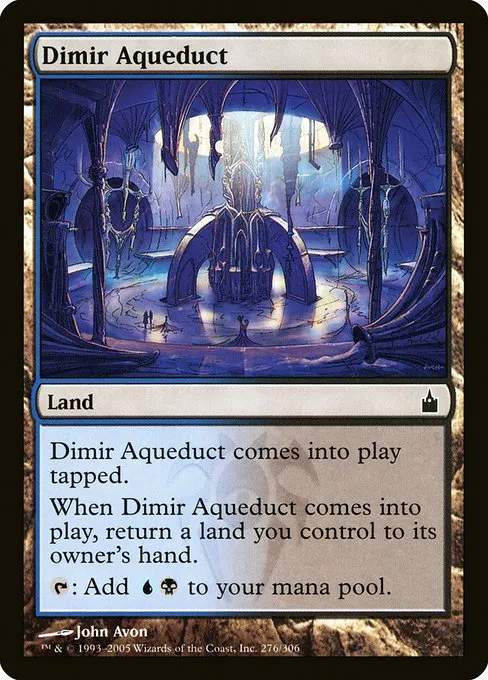 Dimir Aqueduct · Ravnica: City of Guilds 276/306