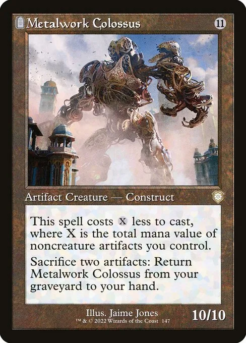 Metalwork Colossus · The Brothers' War Commander 147/209