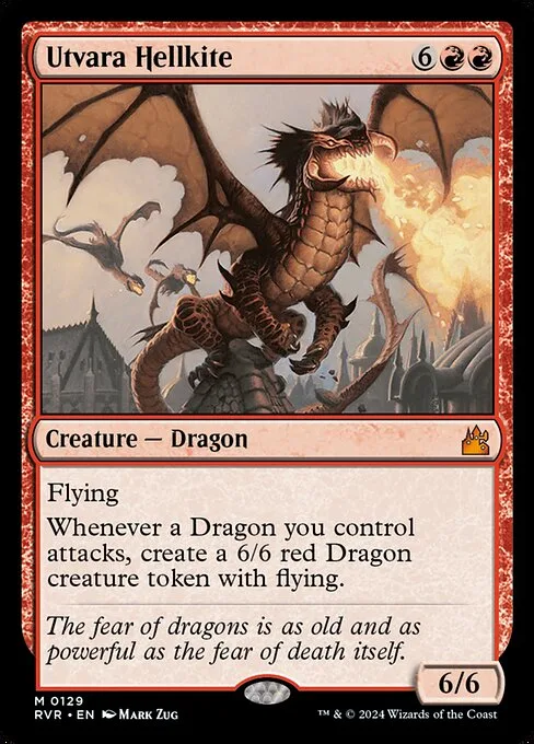 Utvara Hellkite · Ravnica Remastered 129/531