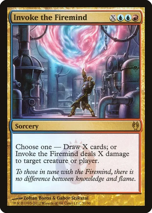 Invoke the Firemind · Duel Decks: Izzet vs. Golgari 31/90